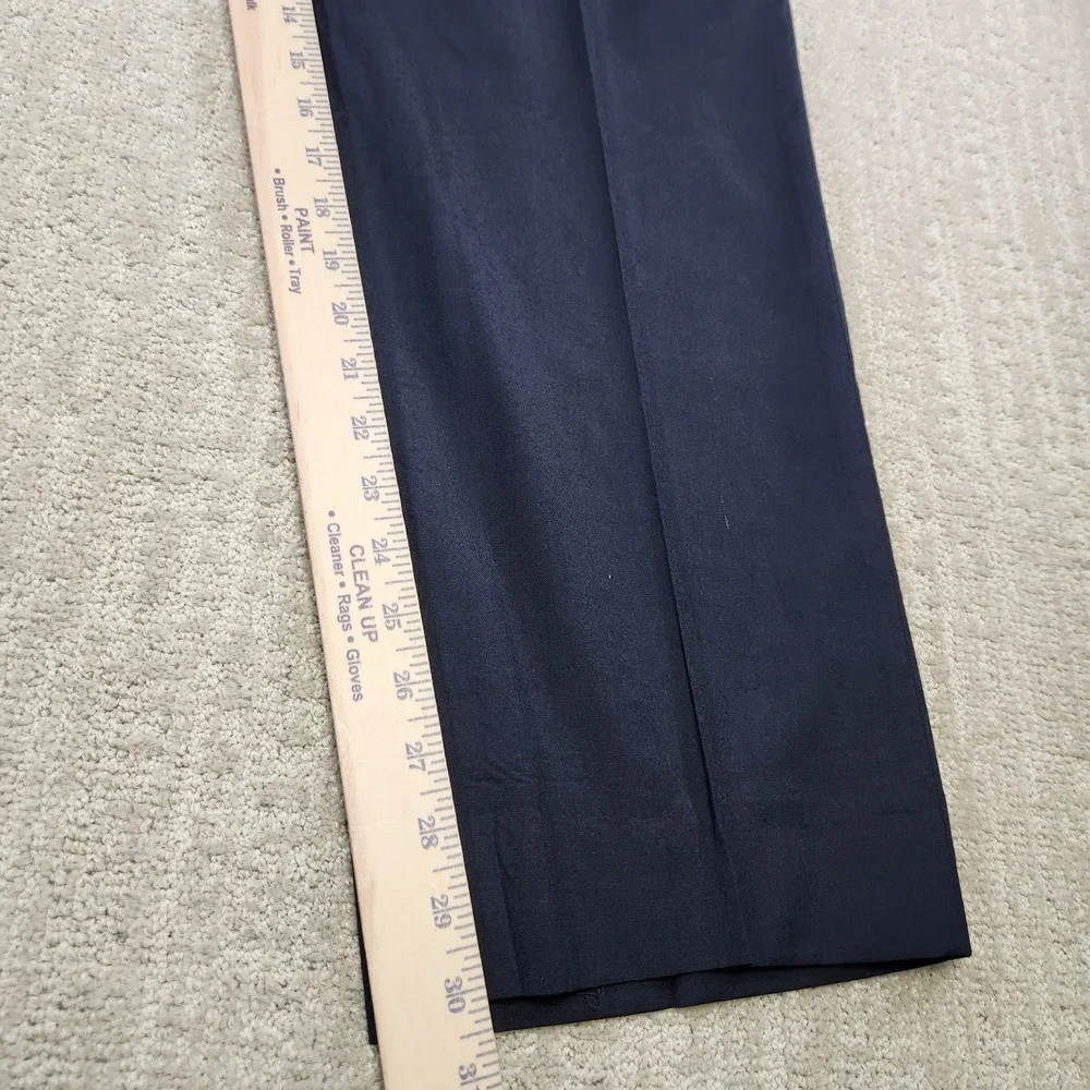 Vintage Polo Ralph Lauren Pants Men 38x30 High Rise Pleated Trouser Baggy Black